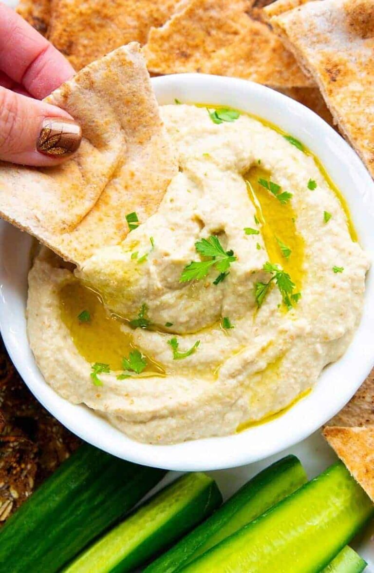 Receta de Baba Ganoush (Dip de Berenjena Asada)