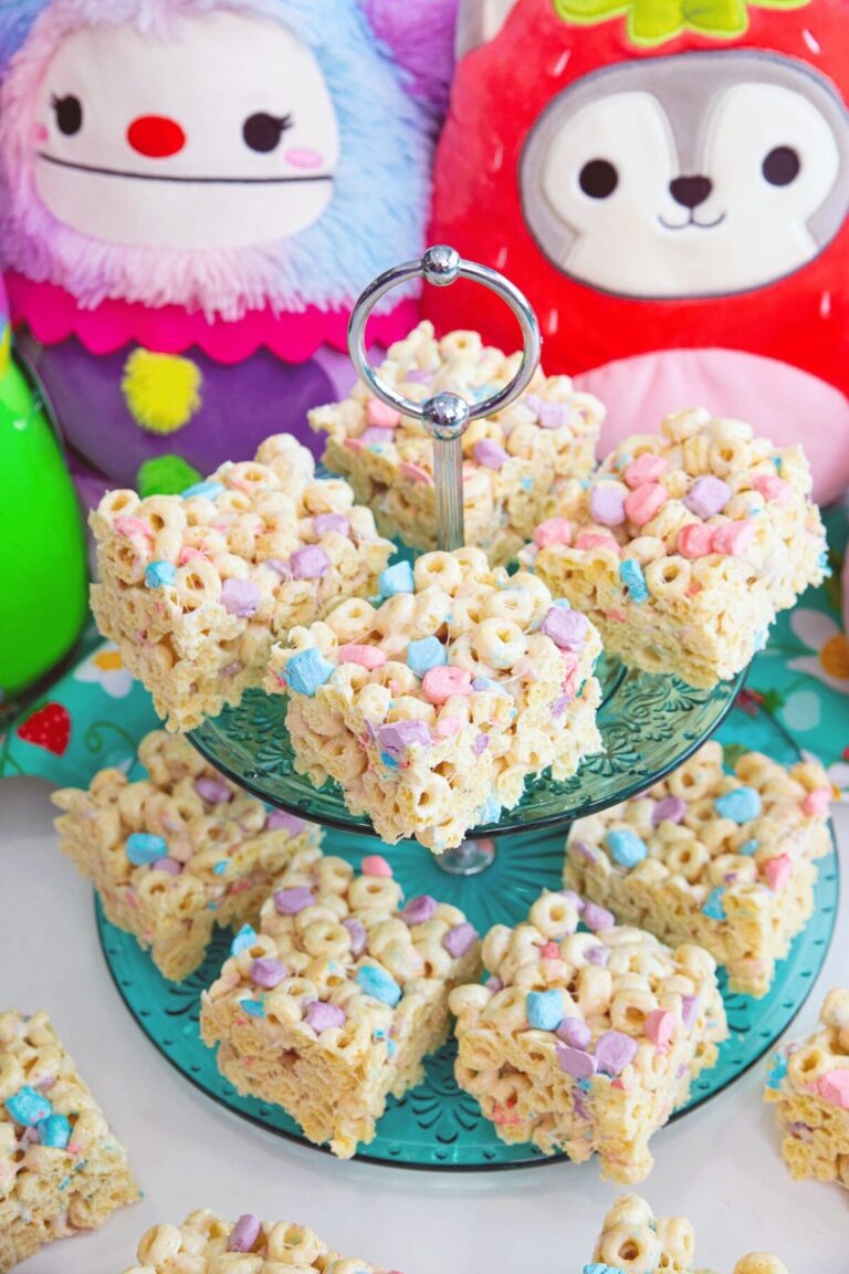 Barritas de Cereal Squishmallow – La Magia de la Cocina